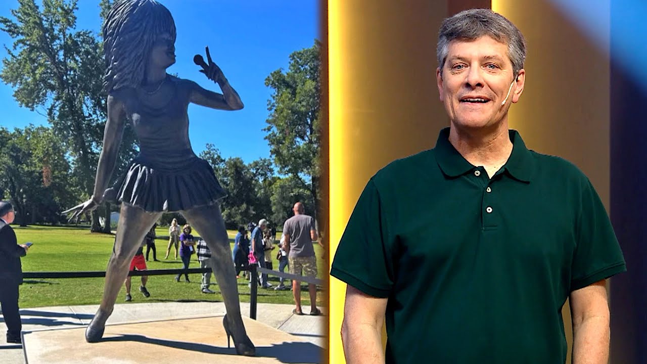 Las comparaciones de Pergolini al ver la POLÉMICA estatua de Tina Turner en su ciudad natal