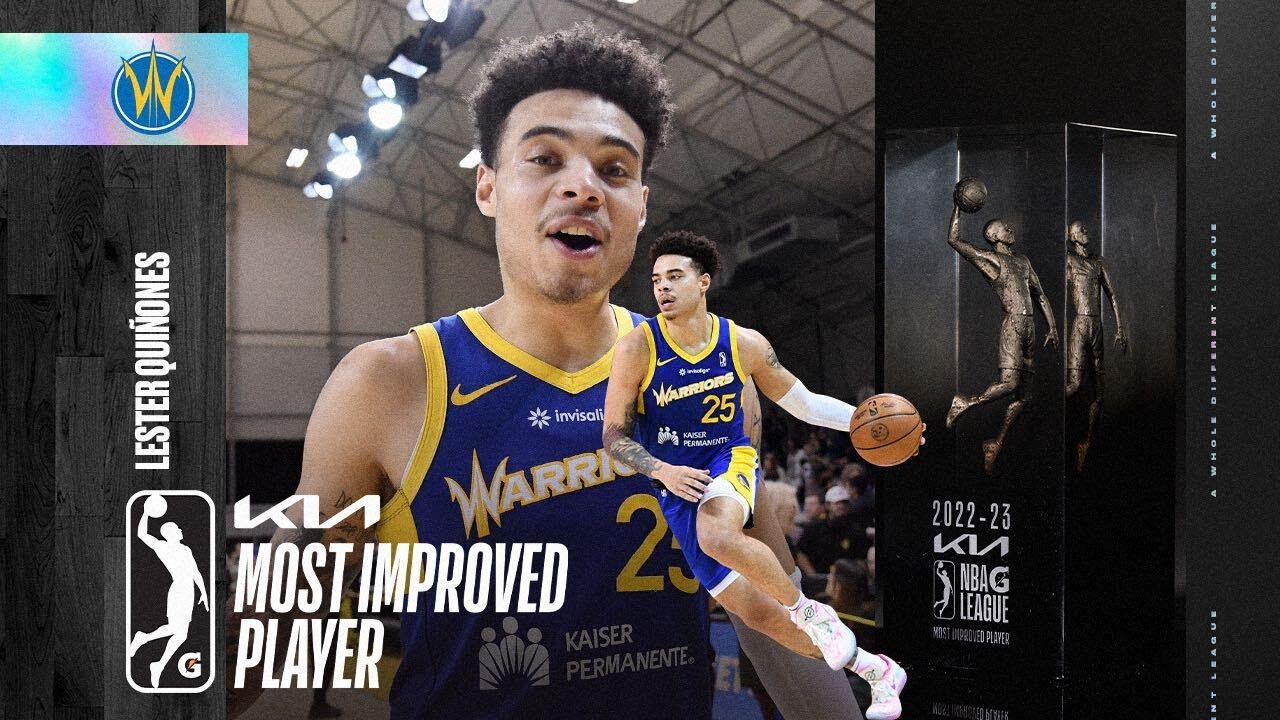 Best Of 2022-23 Kia NBA G League Most Improved Player Lester Quinones