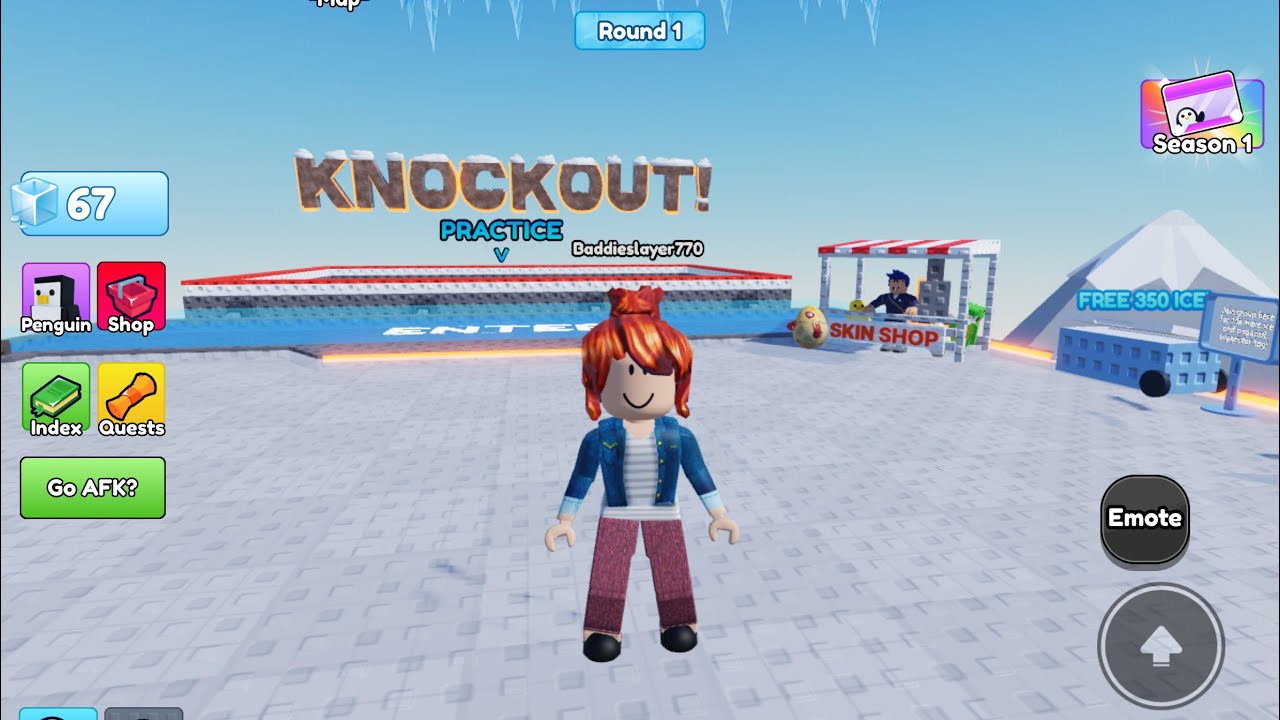 (Sorry didn’t finish the video) playing knockout again