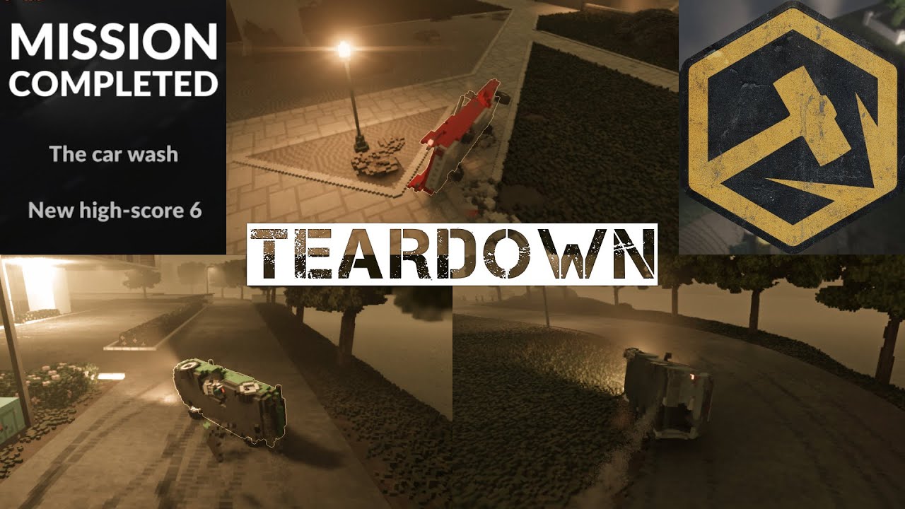 Teardown: Mission The Car Wash Dumping all 6 cars in 4K