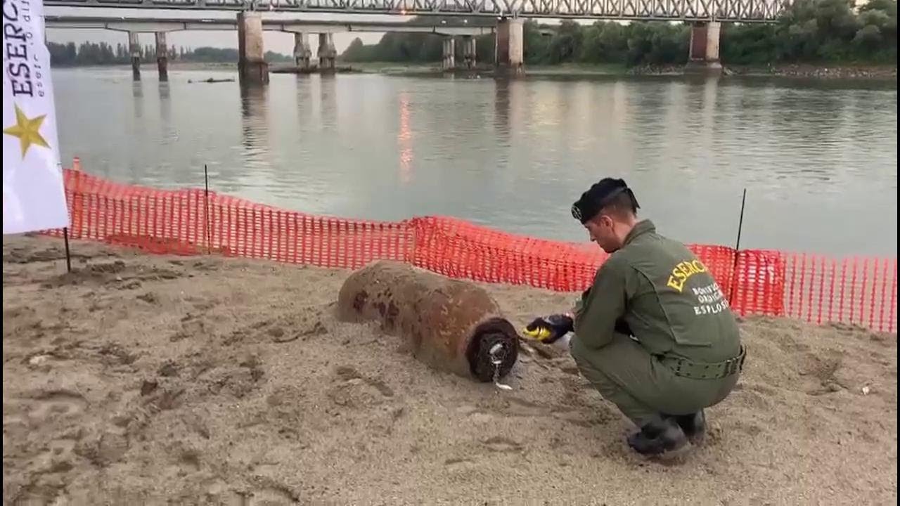 Operazione bomba nel Po: il momento dell'esplosione