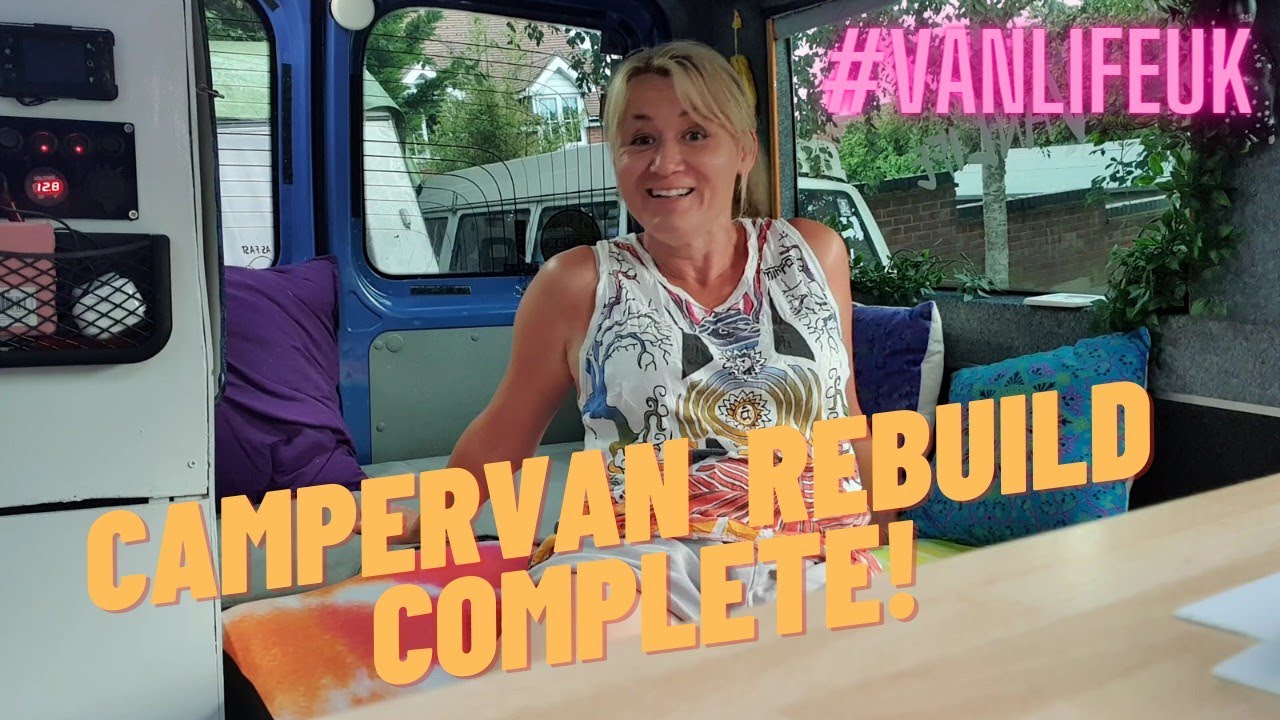 #VANLIFEUK  ~ Campervan Rebuild completed! Plus a sewing DISASTER & issues with my clutch knob!🤦&zwj;♀️🤣