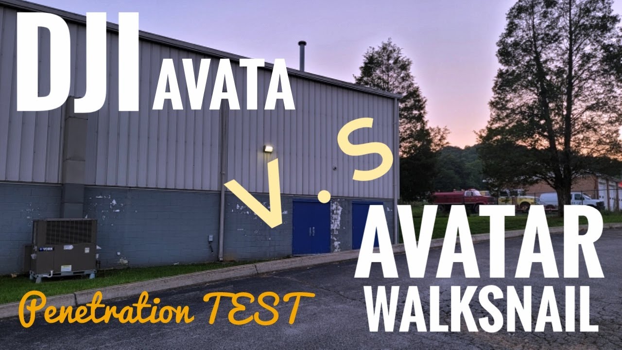 DJI AVATA vs. Walksnail Avatar- it's All About Penetration
