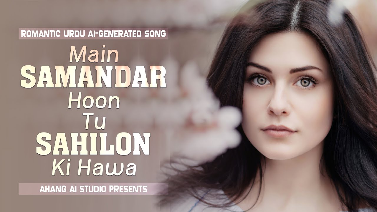 Main Samandar Hoon Tu Sahilon Ki Hawa (A Romantic Urdu Song)  | AI-Generated | Ahang Ai Studio