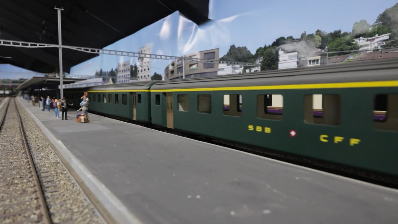 Testfahrt SBB EW II Spur1