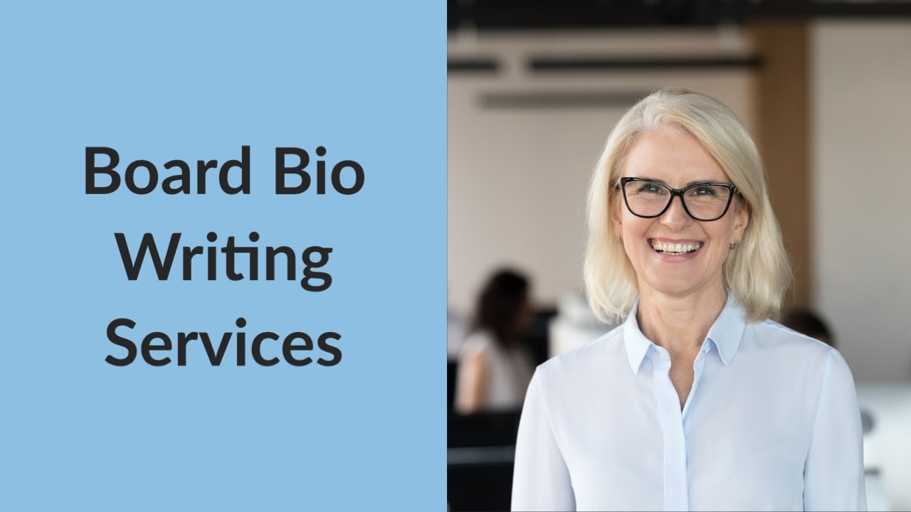 Board Bio Writing Services