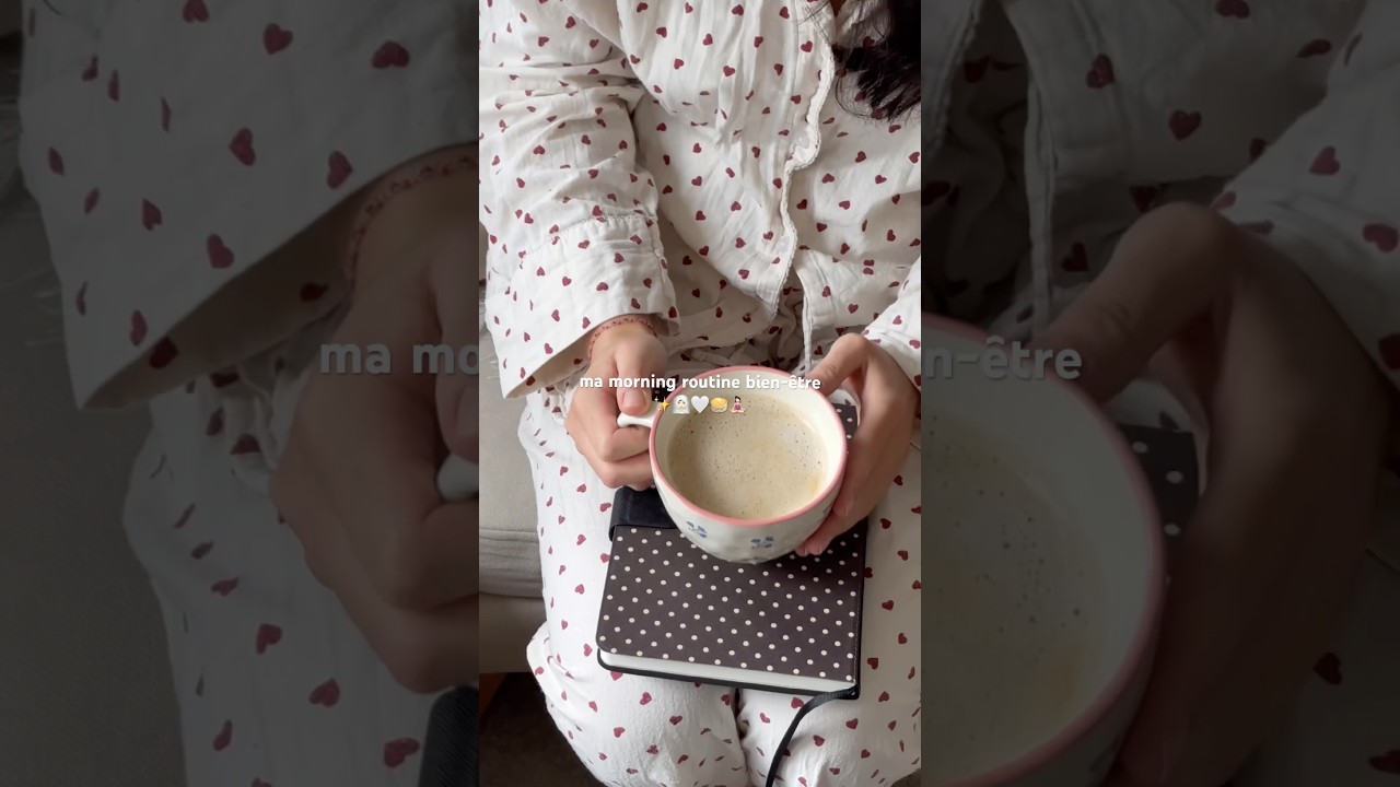 ma petite morning routine wellness 💗 