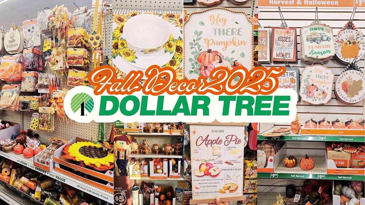 Fall Decor 🍁 2025 Decoracion Otoño Dollar Tree 🌳 #homedecor #falldecor #otoño #DecoracionOtoño#fall