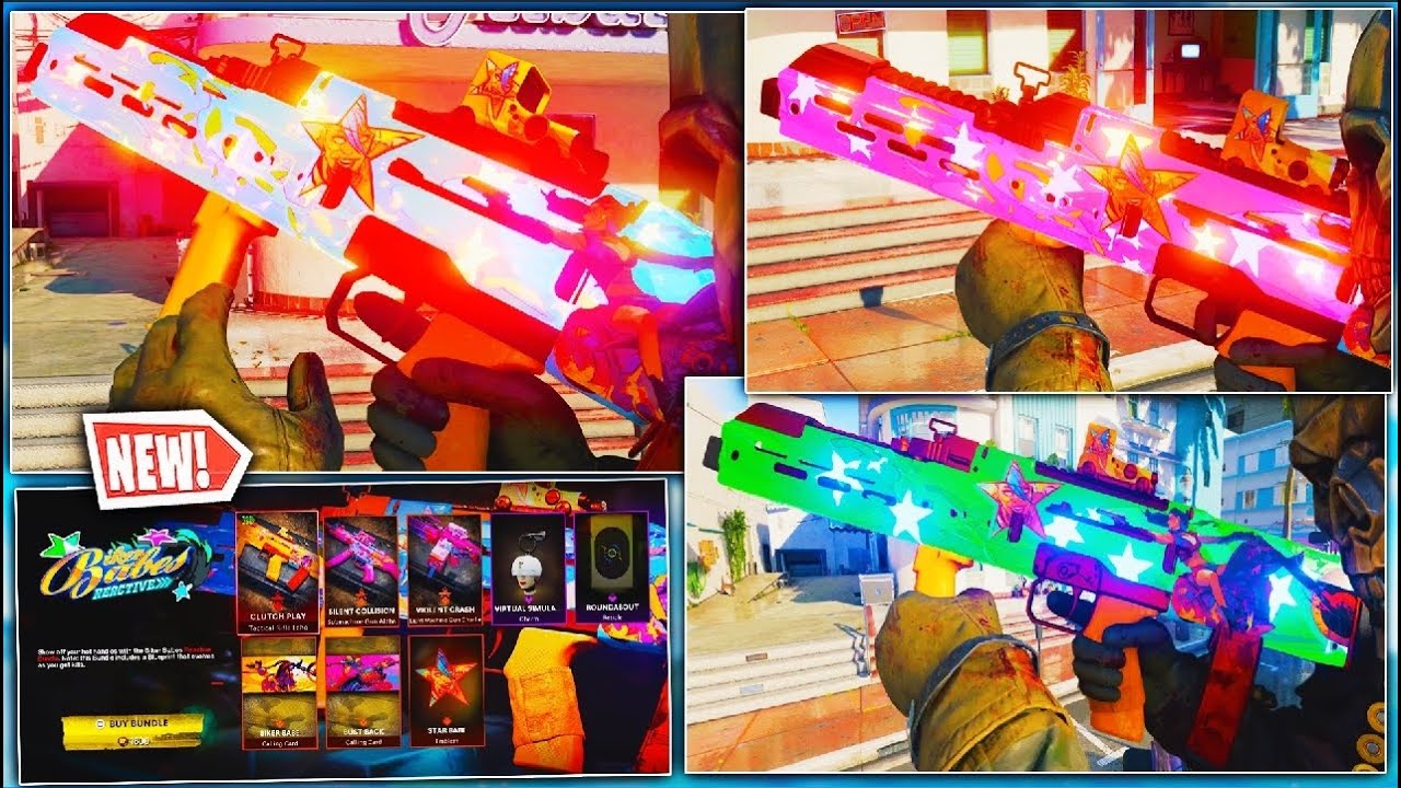 the NEW BIKER BABES REACTIVE BUNDLE in COLD WAR & WARZONE! (