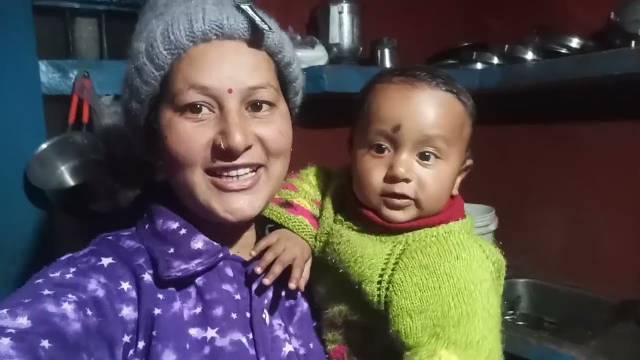 आज गये हम कांडा और आज हमारे घर मै खाना बनाने वाली कौन है क्या लाई मै कांडा से