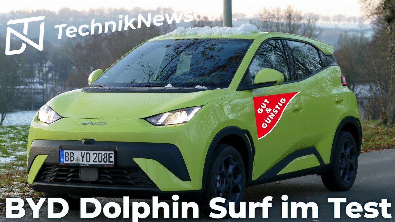 BYD Dolphin Surf im Test: Preiswerte E-Mobilität... aber aus CHINA?! | TechnikNews Review