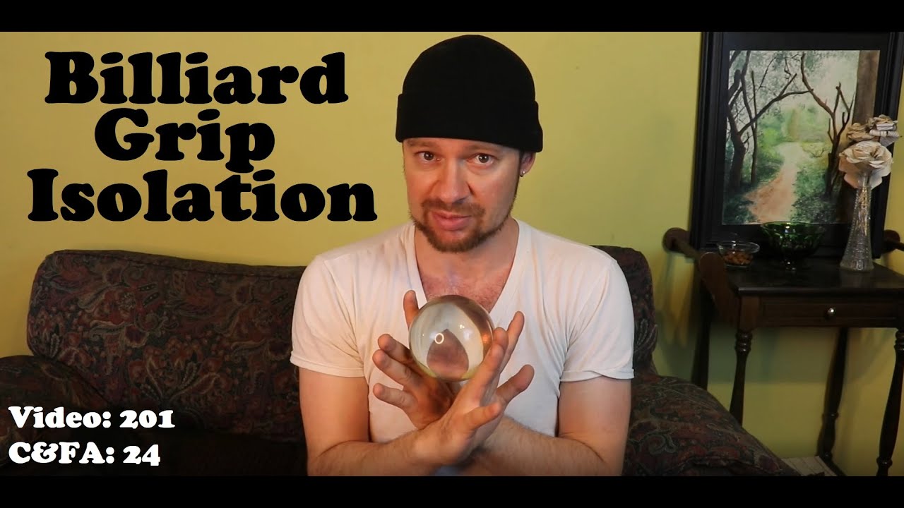 Billiard Grip Isolation: A Contact Juggling Tutorial