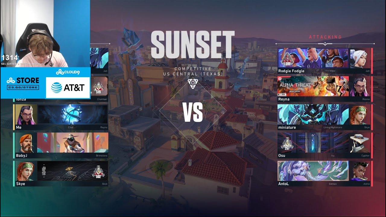 SEN ZELLSIS | REYNA + SUNSET | 09/10/23 (FULL MATCH VOD)
