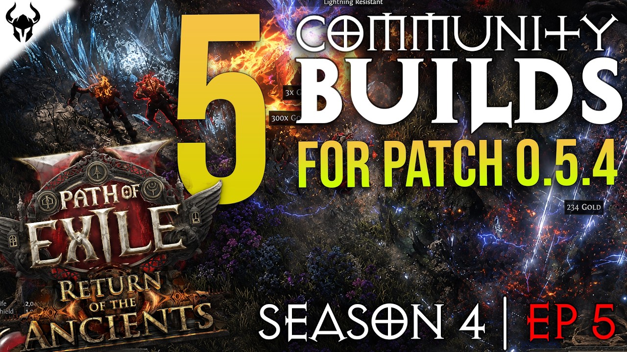 🔥 5 крутых билдов от сообщества Path of Exile 2: стоит попробовать | Return of the Ancients 0.5 |...