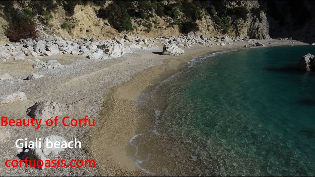 Giali beach, Corfu