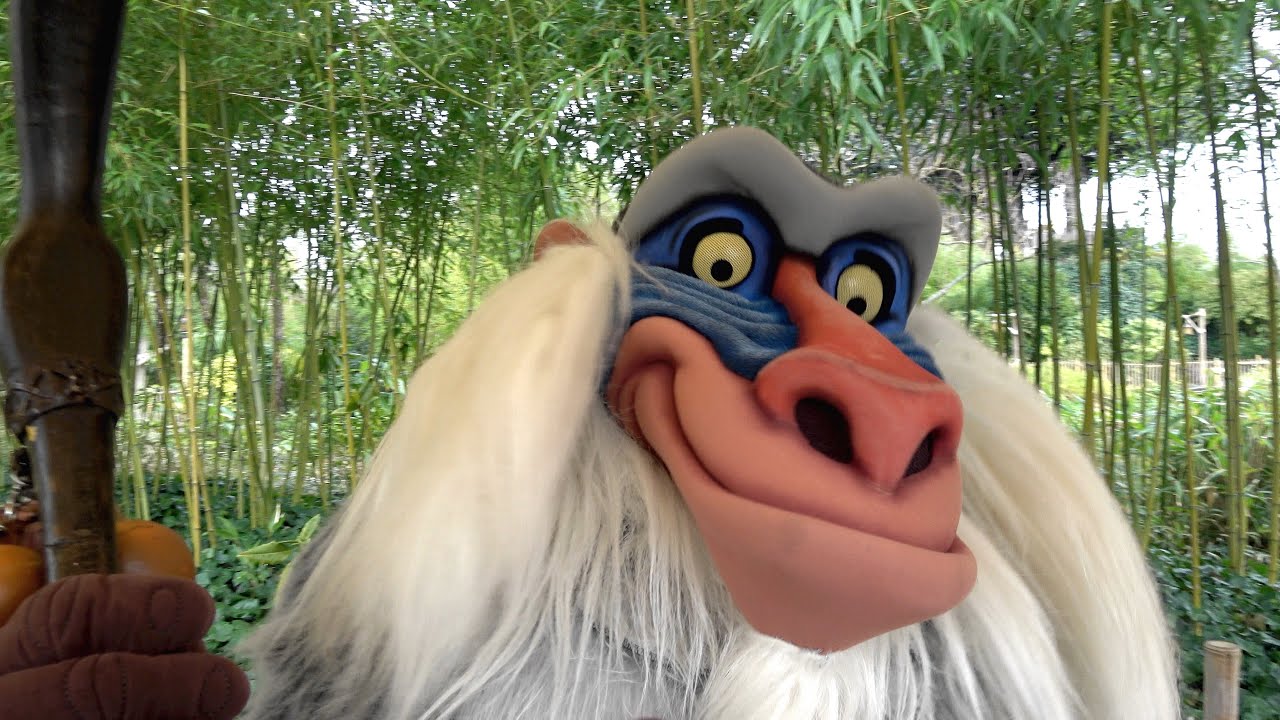 Подборка встреч и приветствий Рафики в Диснейленде в Париже и Walt Disney World