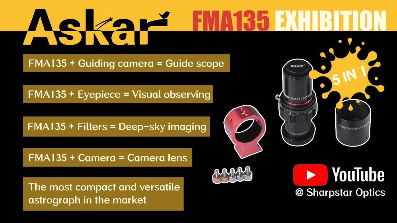 Askar FMA135 Exhibition