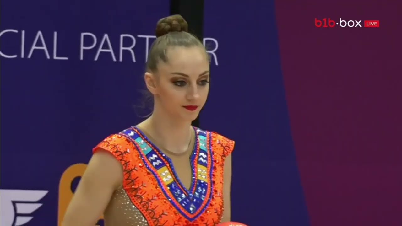 Boryana Kaleyn (BUL). Ball. Bulgarian Team Championship.