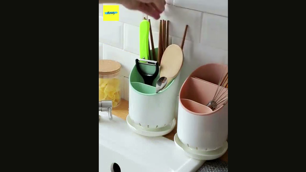 Chopsticks shelf multi function Chopsticks Tube Draining  Chopstick holder case