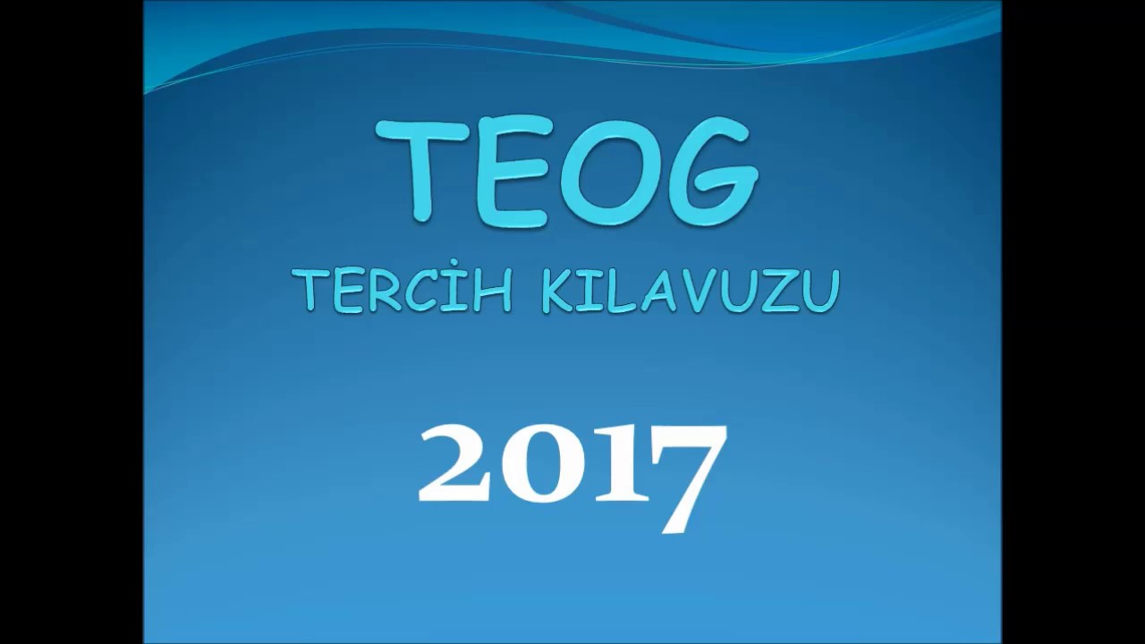 TERCİHLER 2017 TEOG