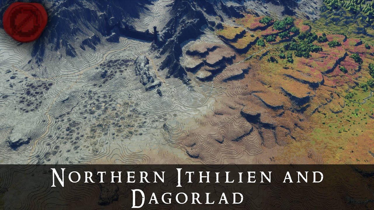 Minecraft Middle Earth - North Ithilien & Dagorlad - Cinematic Showcase
