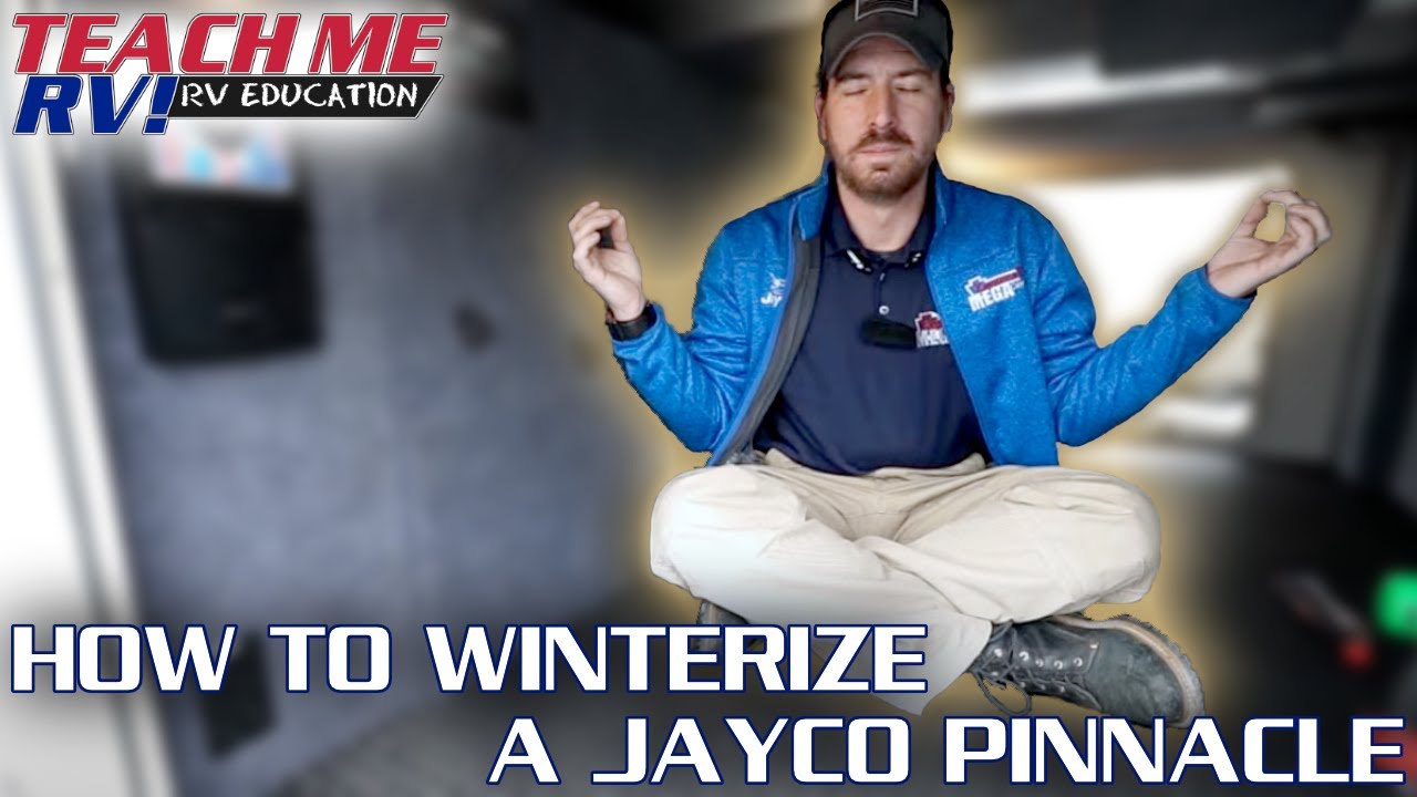 How To Winterize A Jayco Pinnacle Fifth Wheel w/ Ice Maker | Teach Me RV!