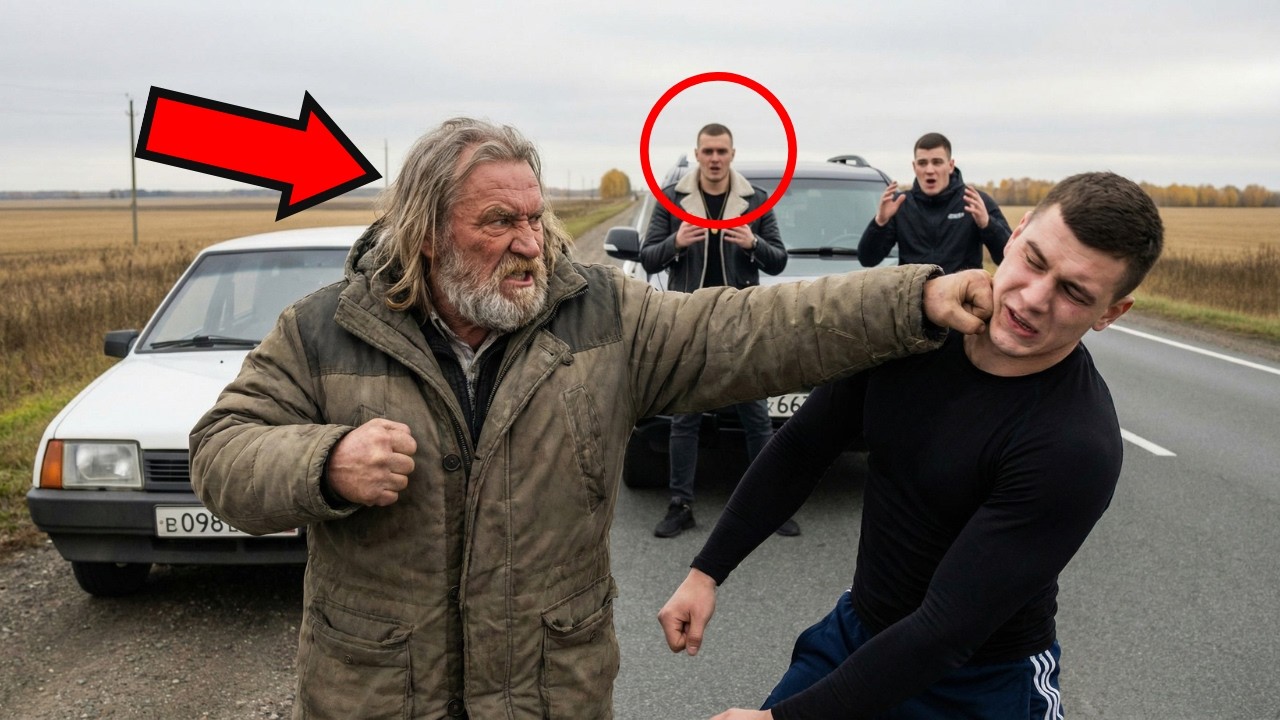 Они наехали на ДЕДА на трассе из-за ДЕНЕГ... это была их ПОСЛЕДНЯЯ ошибка