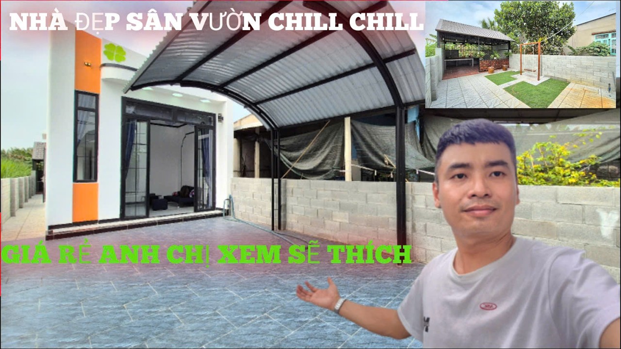 CĂN NHÀ ĐẸP SÂN VƯỜN CHILL CHILL . GẦN CHỢ TRƯỜNG HỌC . ANH CHỊ THÍCH TRỐN PHỐ LÀ ĐÂY . TÂY NINH