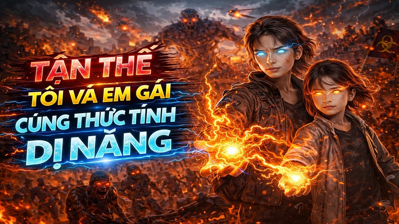 TRƯỚC NGÀY TẬN THẾ TÔI VÀ EM GÁI CÙNG THỨC TỈNH DỊ NĂNG