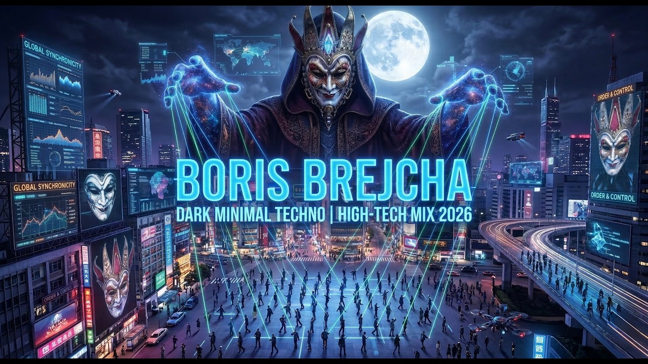 Boris Brejcha – Dark Minimal Techno | High-Tech Mix 2026