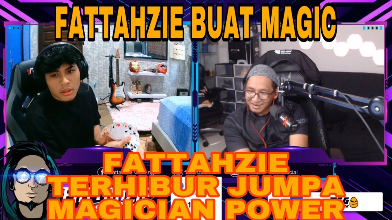 FATTAHZIE TERHIBUR JUMPA MAGICIAN POWER MACAM NI DALAM OME TV