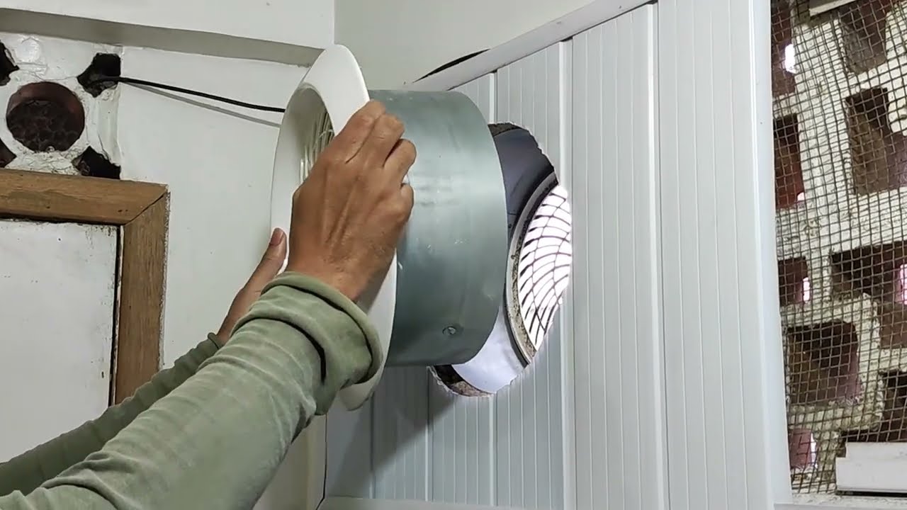 Exaustor Ventisol  25cm Branco - Ventilador - Como instalar?