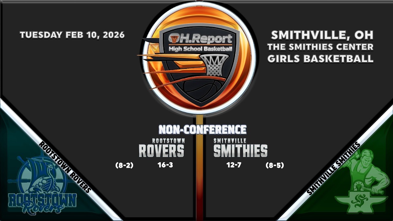 Smithville Smithies (12-7) vs. Rootstown Rovers (16-3) - Girls Hoops (Senior Night)