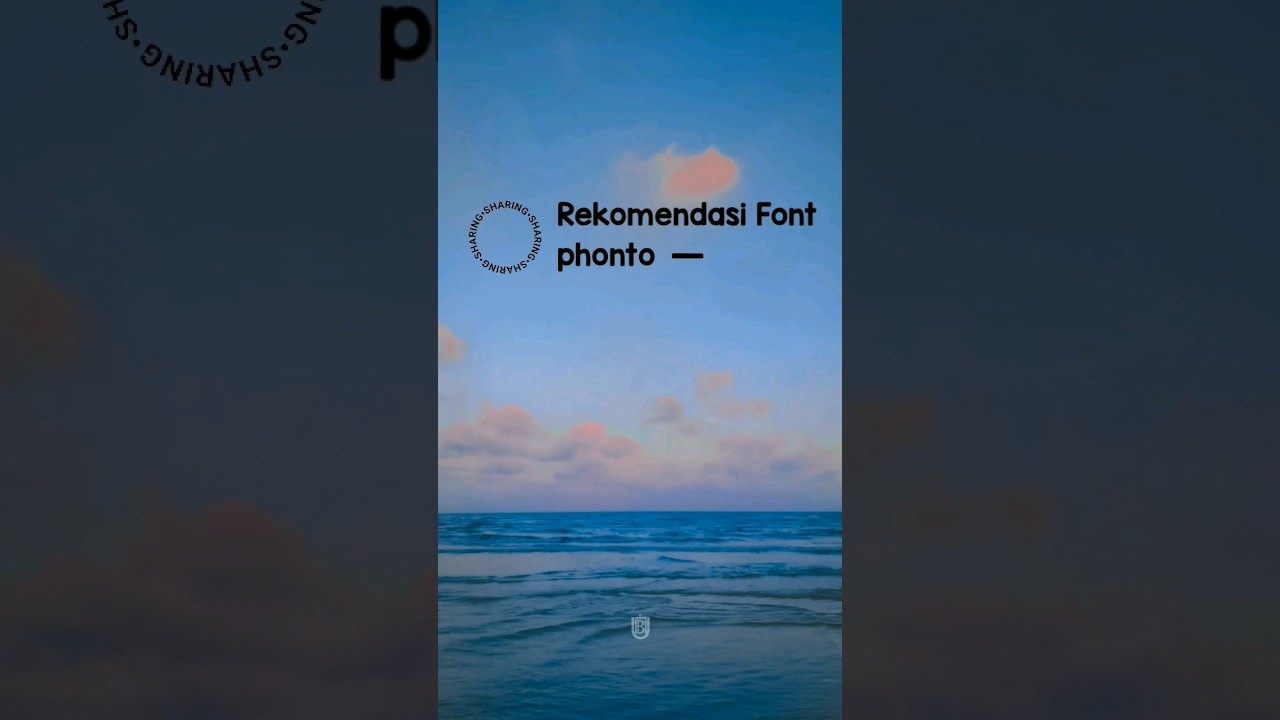 Rekomendasi font typography phonto part 2 