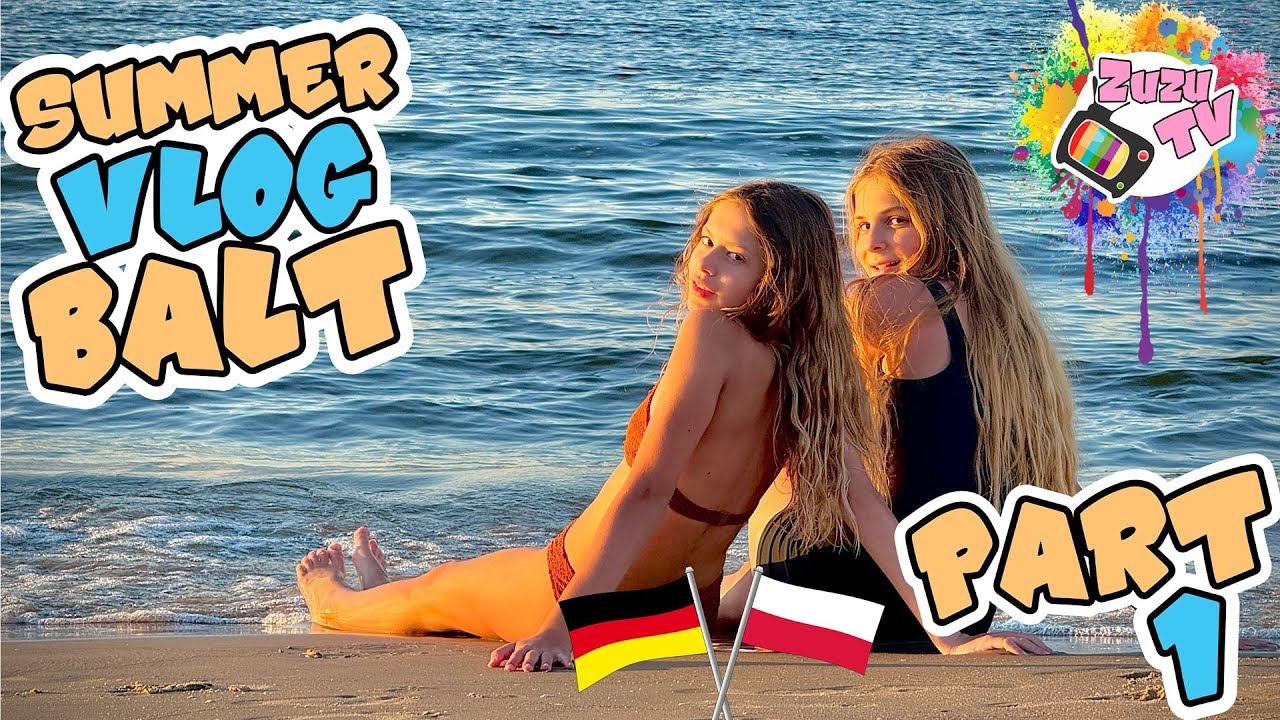 Letní dovolená u Baltu 🏖 | Summer vlog ZuzuTV🌊☀️