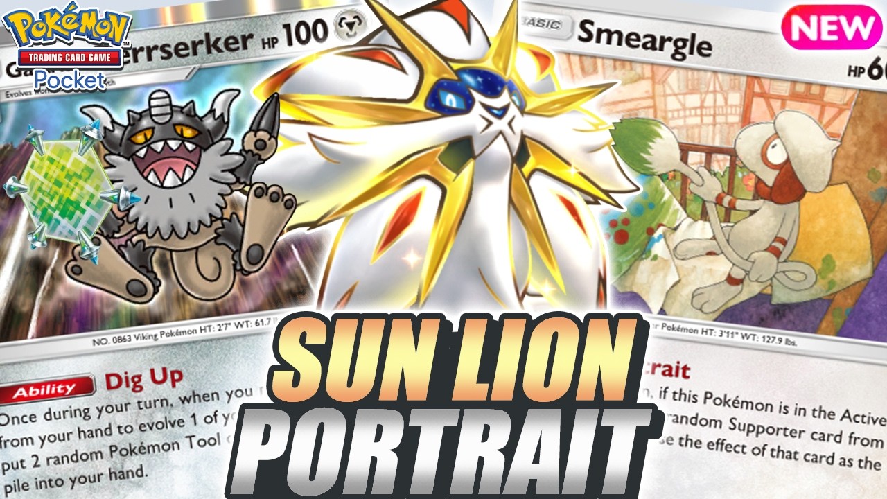 FANTASTIC VALUE ! SMEARGLE & PERRSERKER Are Amazing Support for SOLGALEO ! - Pokemon TCG Pocket