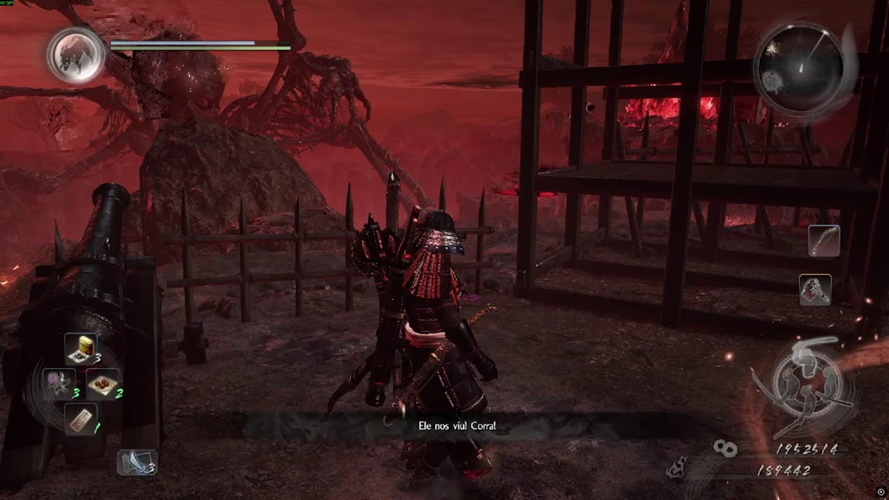 Jogando Nioh 1