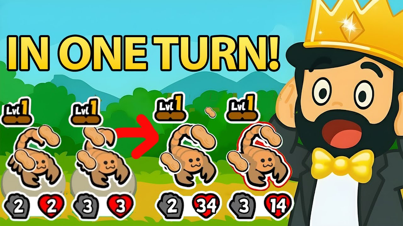 The Super Scorpion Strategy is INSANE in Super Auto Pets