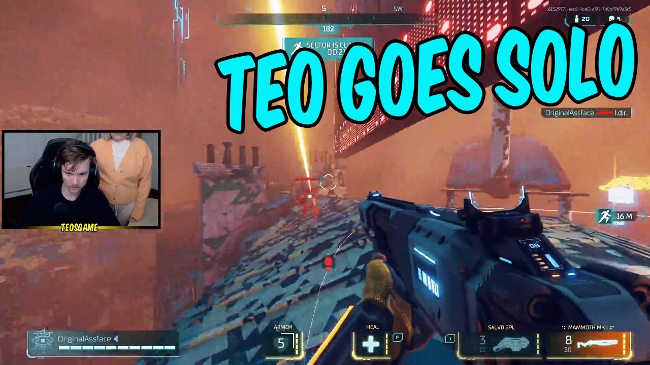 Teo goes solo in Hyper Scape