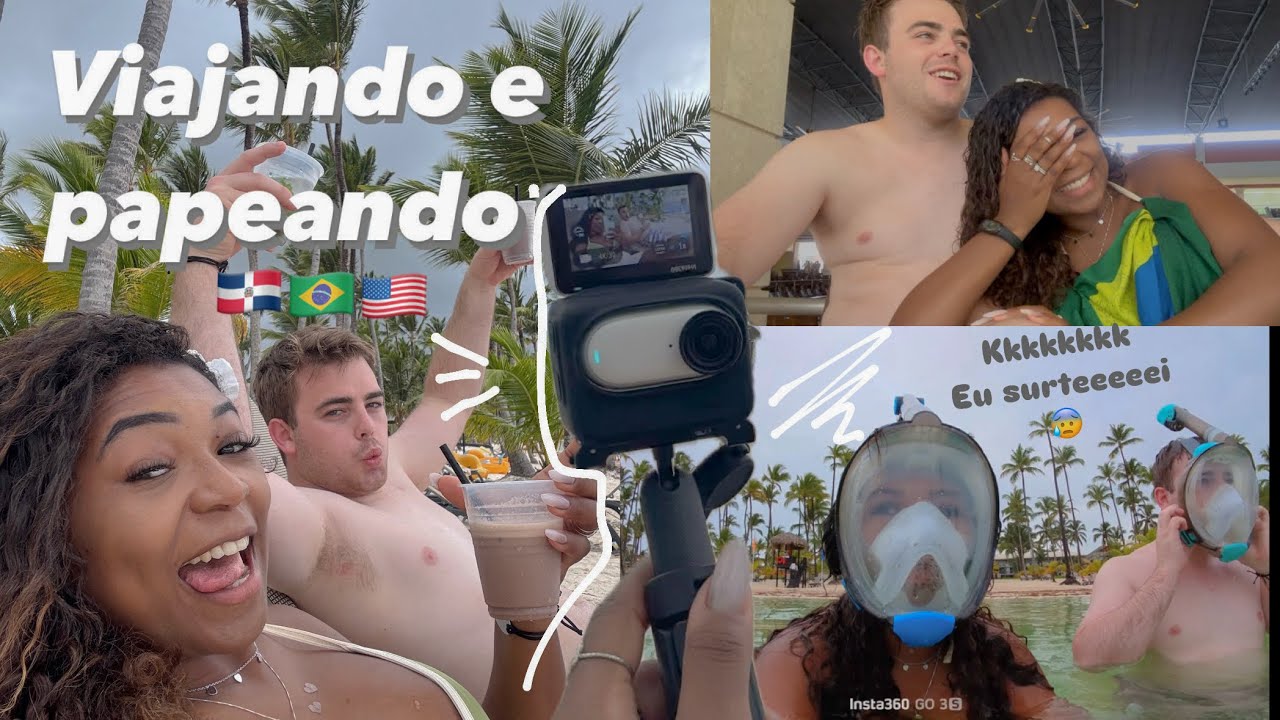 Viagem com a familia do meu marido🇺🇸, exposed no resort 👀🇩🇴 | perguntas polêmicas + drinks 🍹🐠