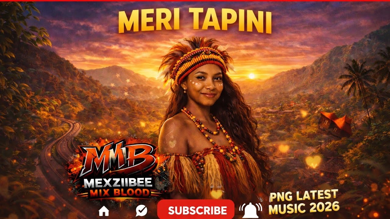 Meri Tapini 🌴 | Mexziibee – Smooth PNG R&B & Pop Song( Official PNG Latest Music 2026)