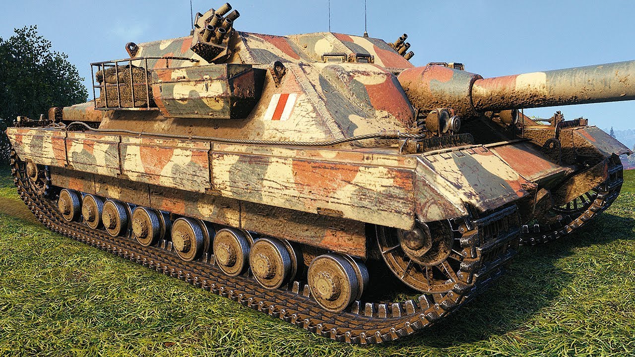 FV217 Badger - THE BRITISH BULLY - WoT Gameplay