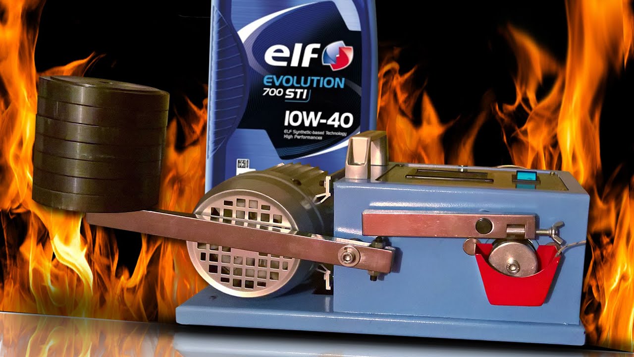 Elf Evolution 700 STI 10W40 Engine Oil Test 100°C Piotr Tester