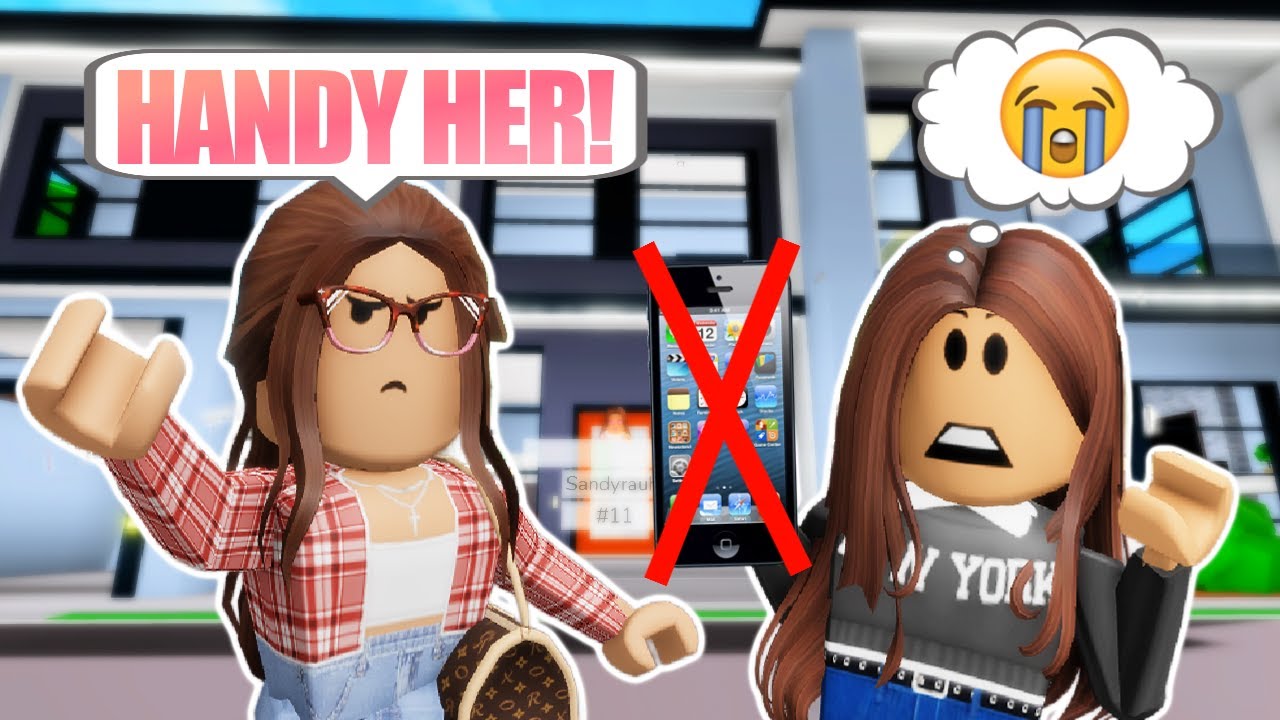 meine MAMA 👩🏻 gibt mir 6️⃣ MONATE HANDYVERBOT 📲 in BROOKHAVEN 🏡 Roblox Roleplay Story