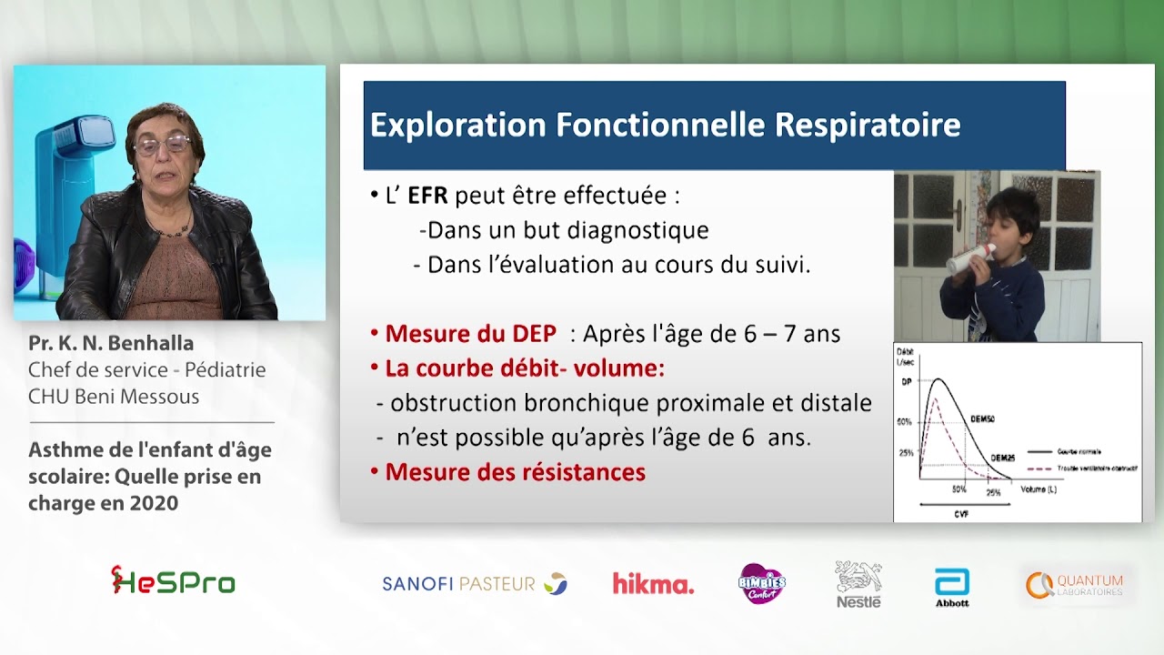1es RAPA EST : Session Pneumo Allergologie : Asthme de l'enfant