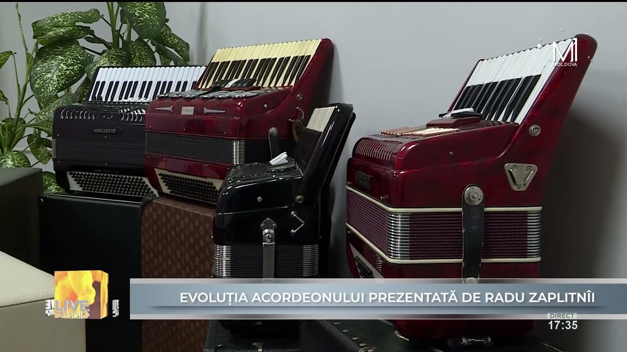 Astăzi, Radu Zaplitnii ne dezvăluie povestea celor mai valoroase acordeoane din colecția sa! 🎶