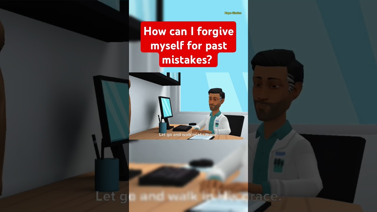 Forgiving yourself #animation #forgiveness #grace #mercy #viralshorts #plotagon #faith