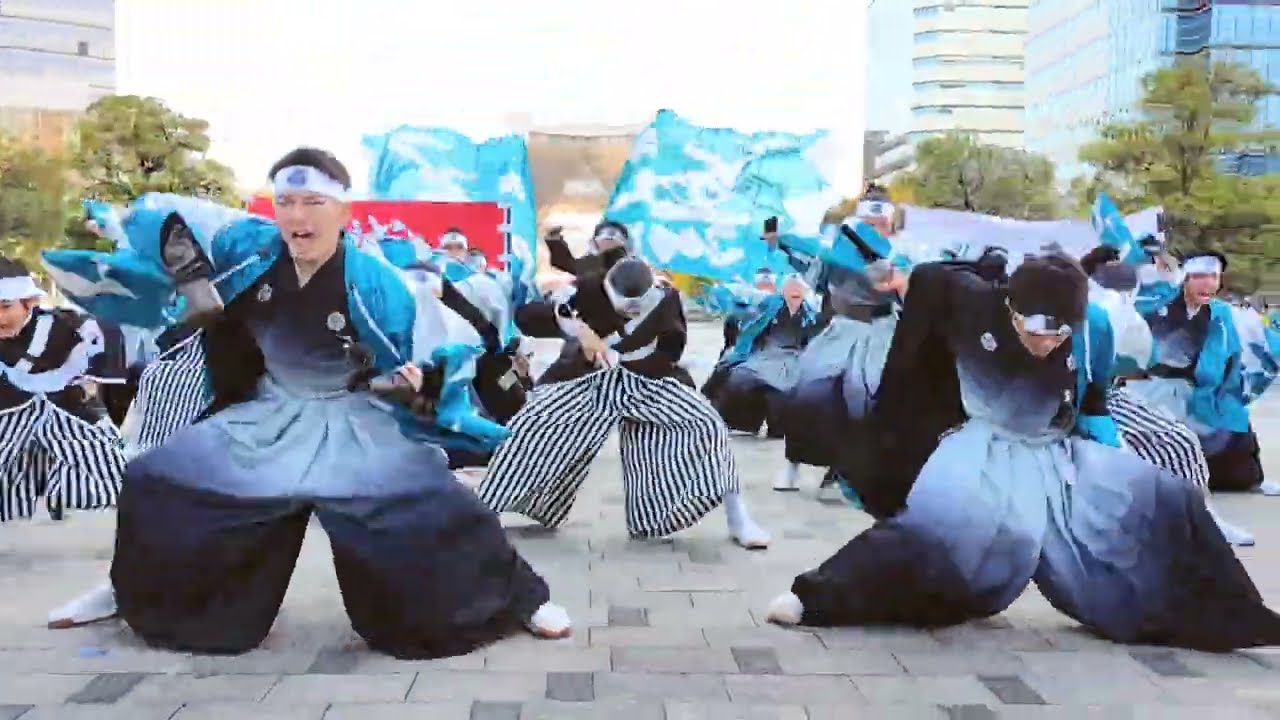 會舞道郷人　あいぶどうごうじん　よさこい  2024　第23回 ドリーム夜さ来い祭り 東京ビッグサイト前