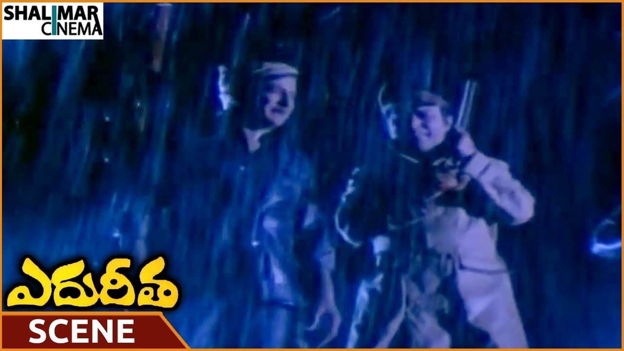 Edureetha Movie || NTR Saves Dam & Village People From Floods || NTR, Vanisri || Shalimarcinema