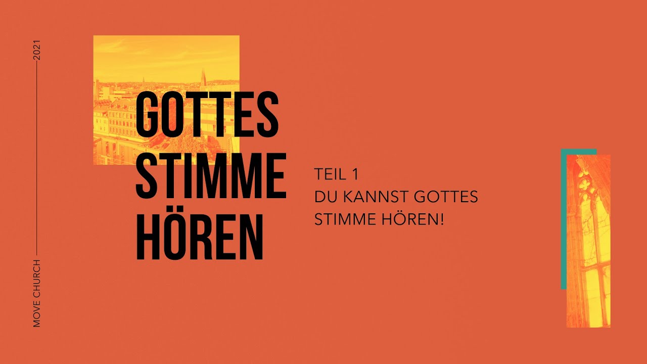 Teil 1 - Du kannst Gottes Stimme hören! | Online Kurs 
